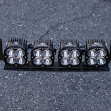Ford HD Led Light Mount with 4 Baja Designs XL Lights. 2023 to Current Ford F250 F350 F450 Trucks