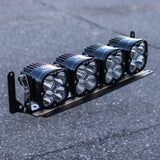 Ford HD Led Light Mount with 4 Baja Designs XL Lights. 2023 to Current Ford F250 F350 F450 Trucks