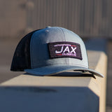 JAX Snap back hat Grey/ Black
