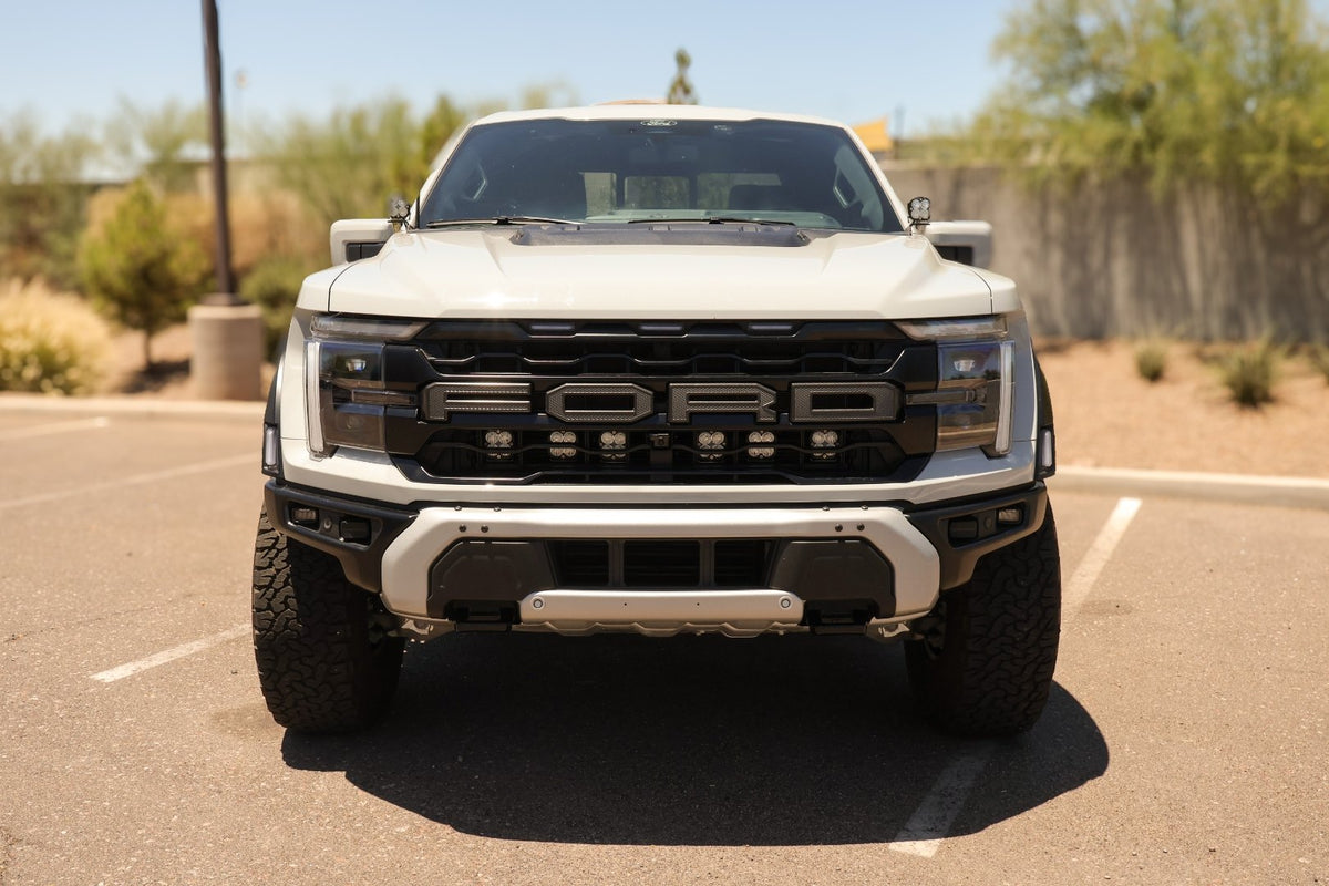 Direct front view of the F-150 Raptor