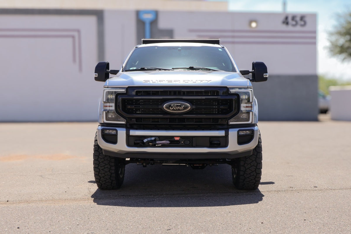 Straight-on front view of the Super Duty Tremor
